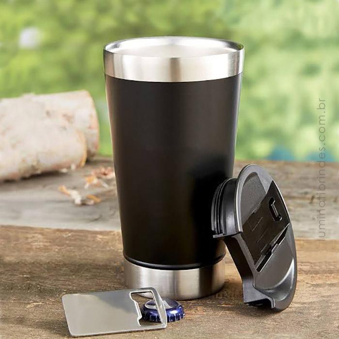 Copo Inox Duotherm Gourmet
