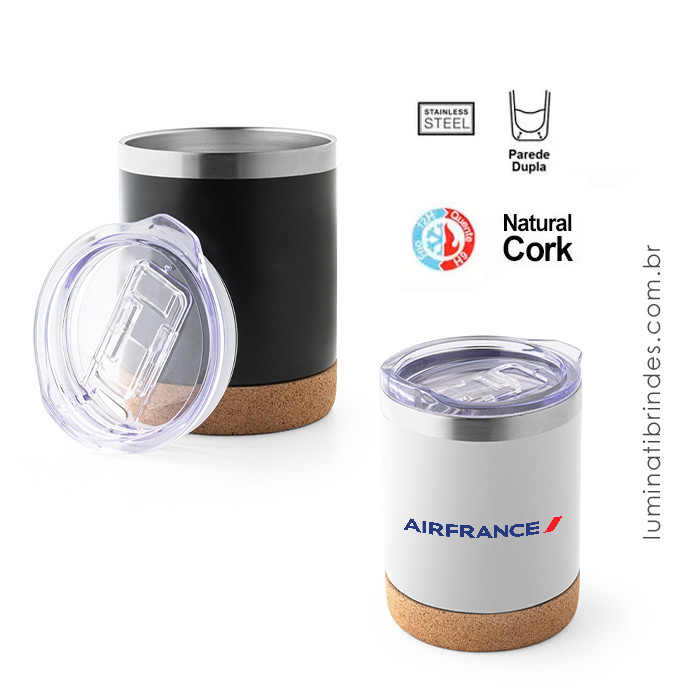 Caneca Sustentável Cork 380ml
