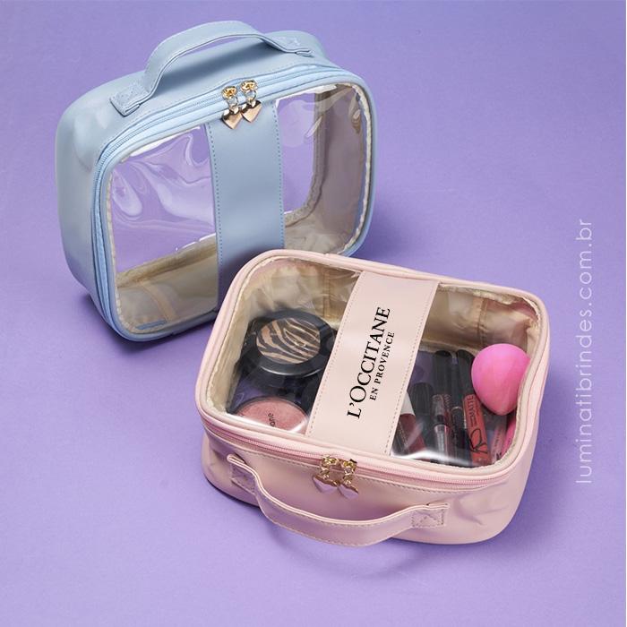 Necessaire Couro Sintético Maju